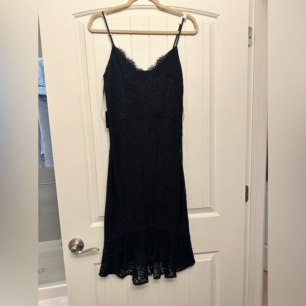 Express lace midi dress